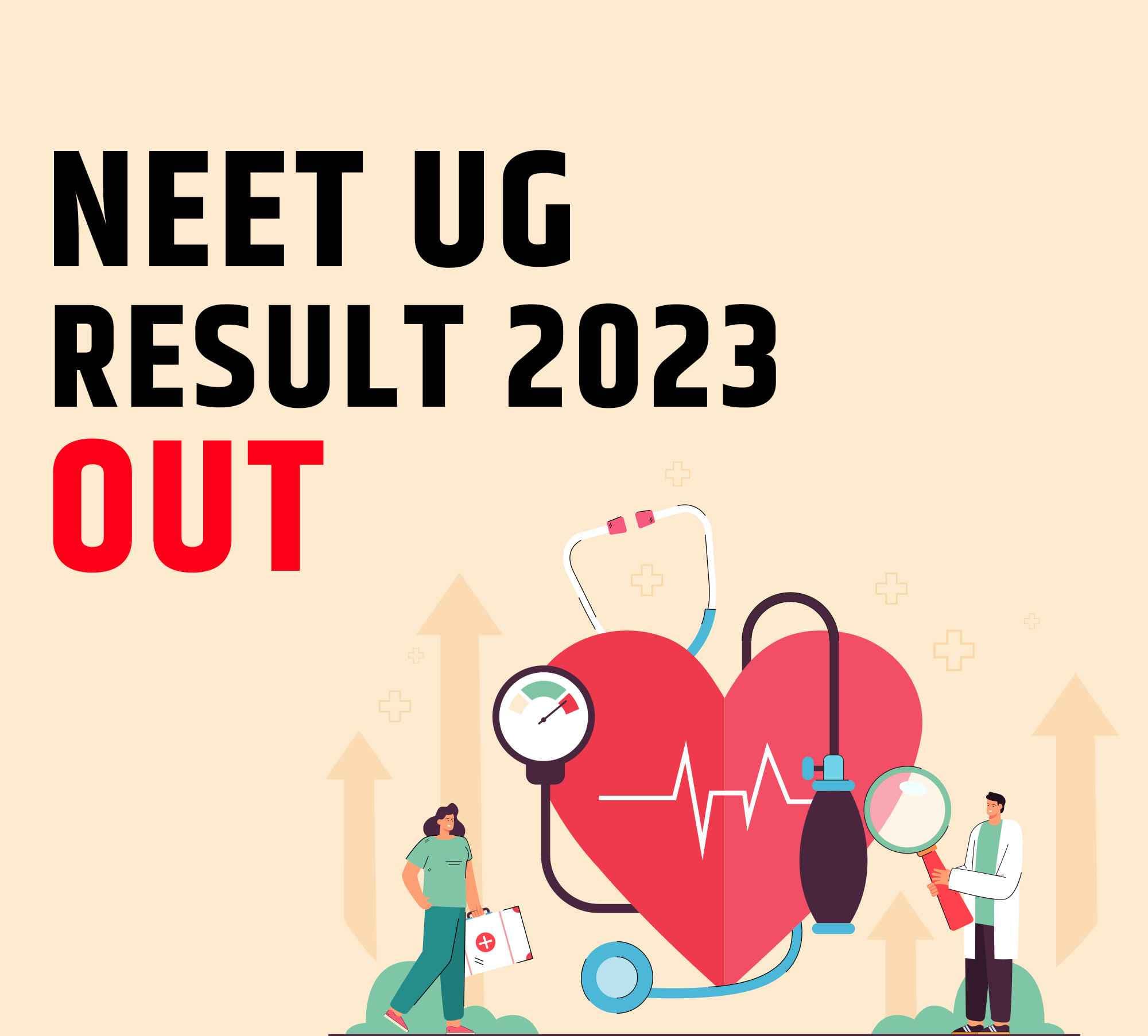 NEET UG Result 2023 (Out): NTA NEET UG Results Declared at neet.nta.nic.in, cut-offs, toppers list