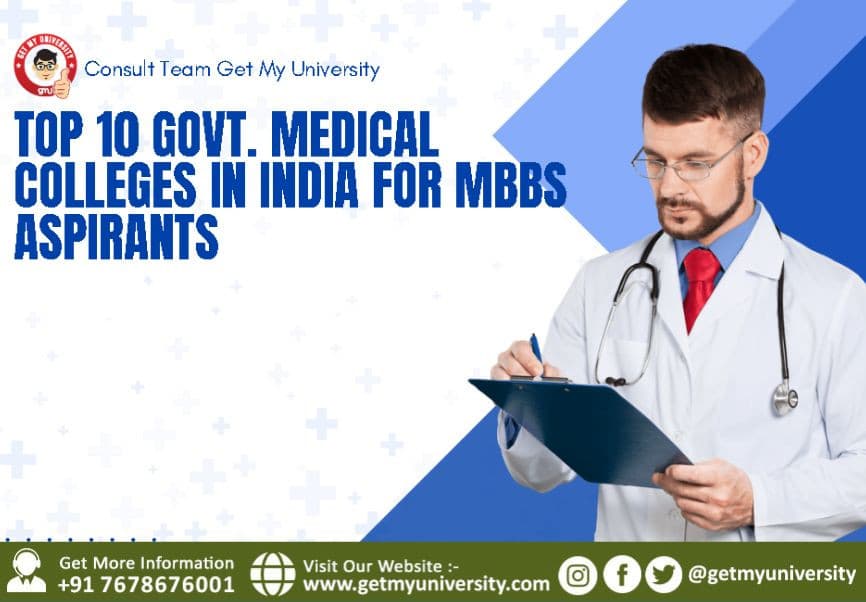 Top 10 Government Medical Colleges in India for MBBS Aspirants