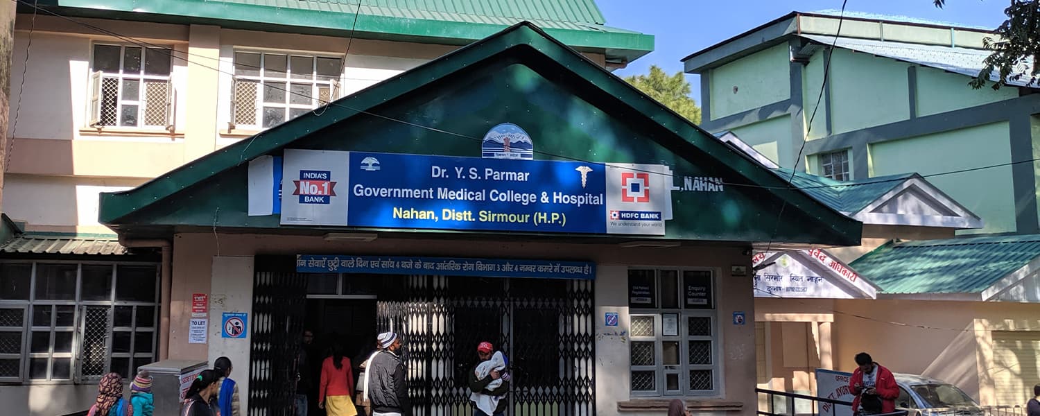 Government Medical College, Nahan Sirmour