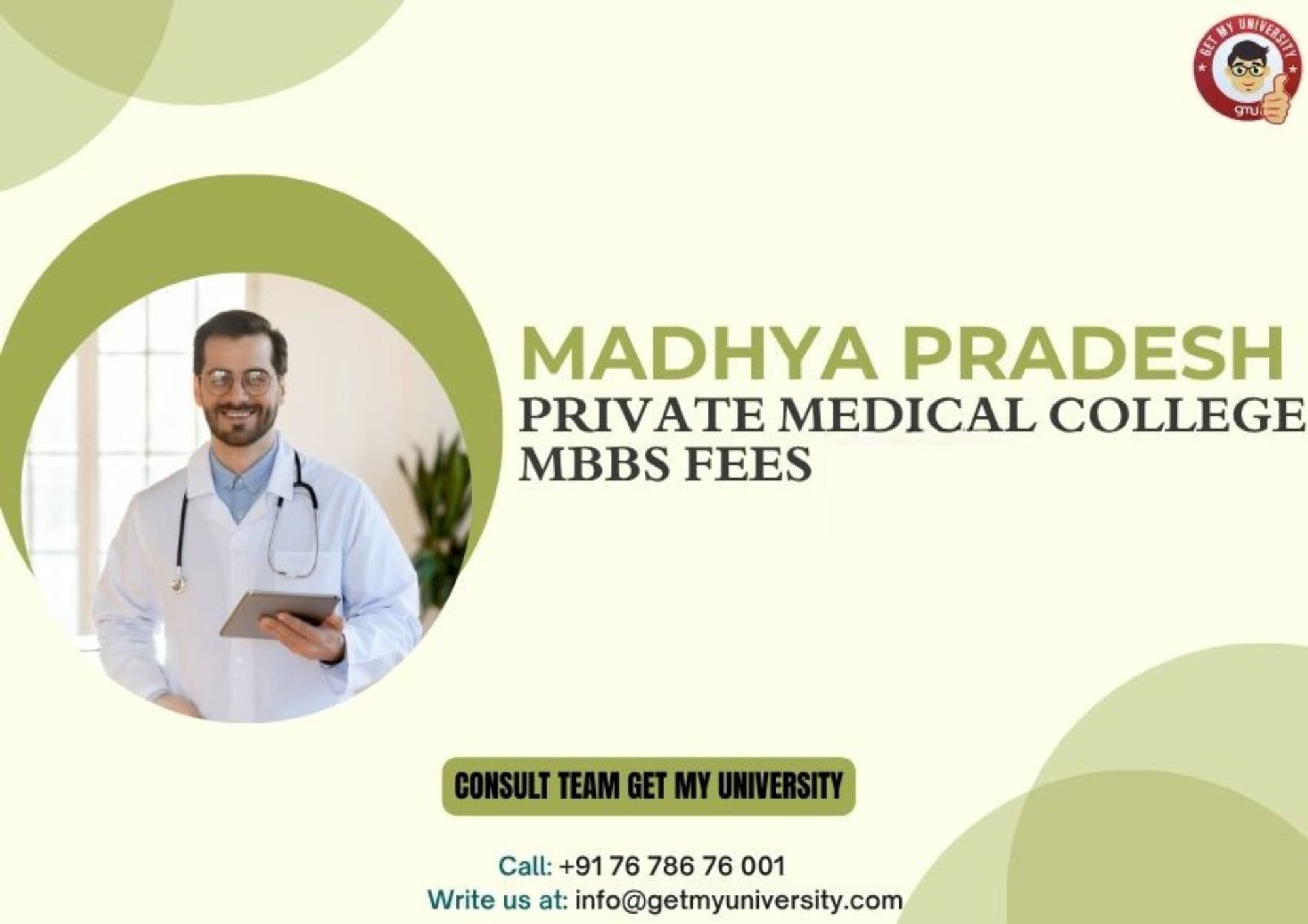 Madhya Pradesh Private Medical Colleges MBBS Fees