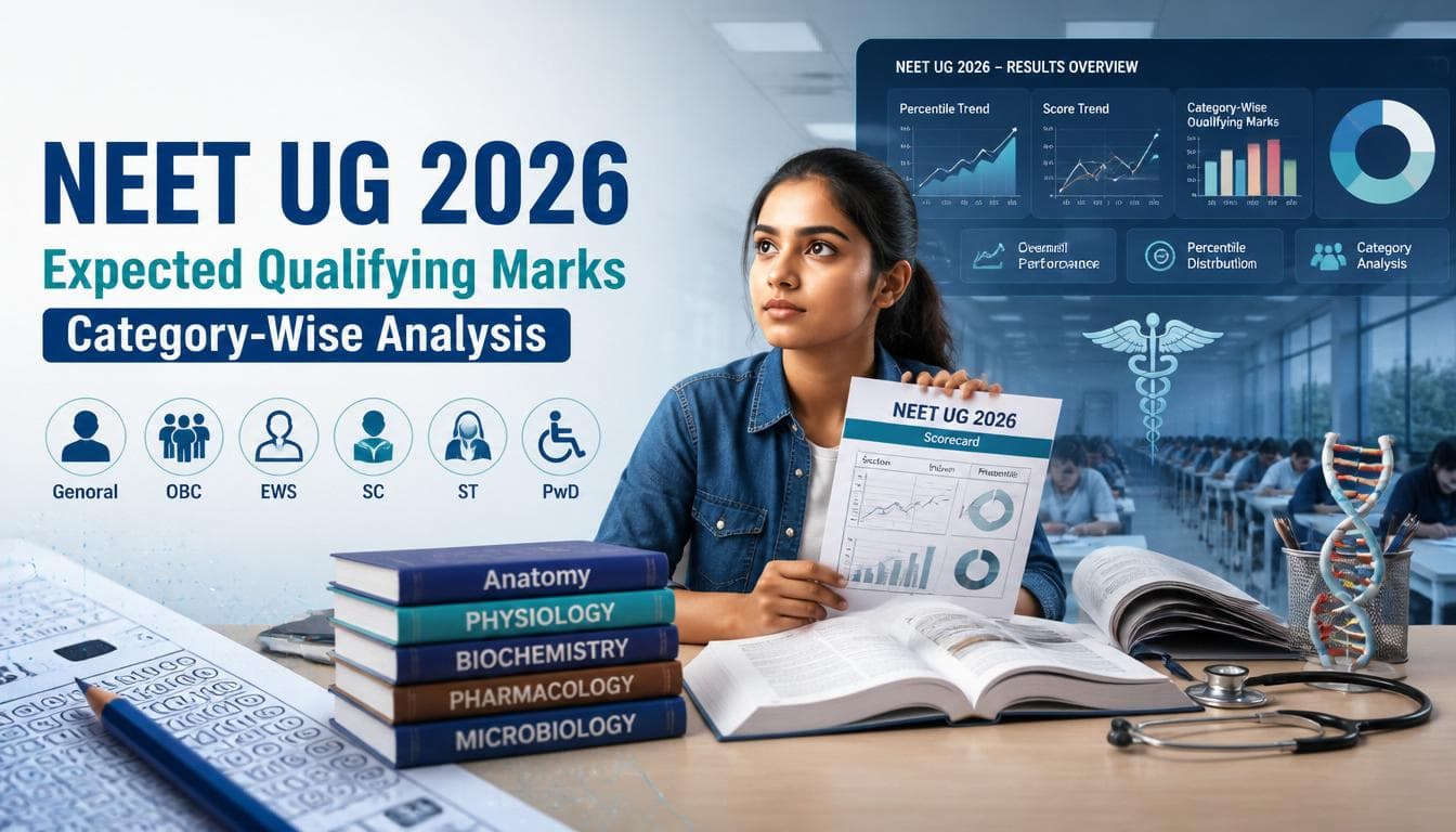 NEET UG 2026: Expected Qualifying Marks Category-Wise