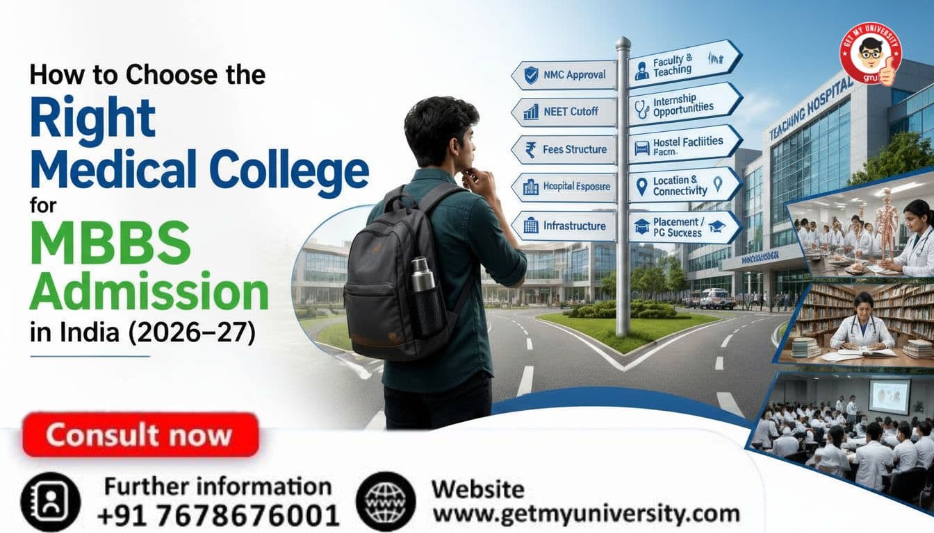 How to Choose the Right Medical College for MBBS Admission in India (2026-27)?
